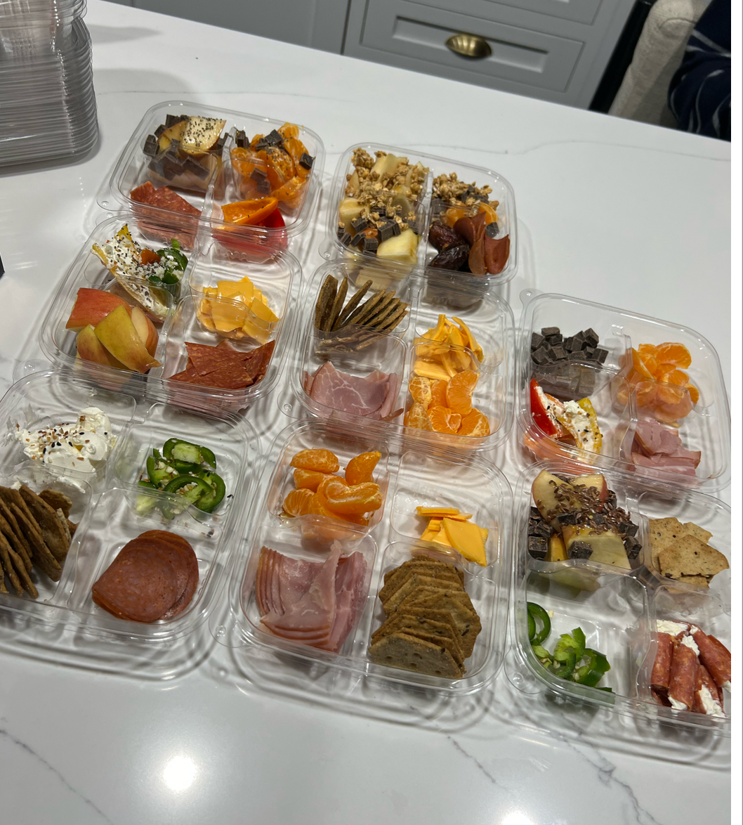 Chef BriaMarie custom lunchable boxes